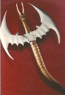 Flame dragon axe